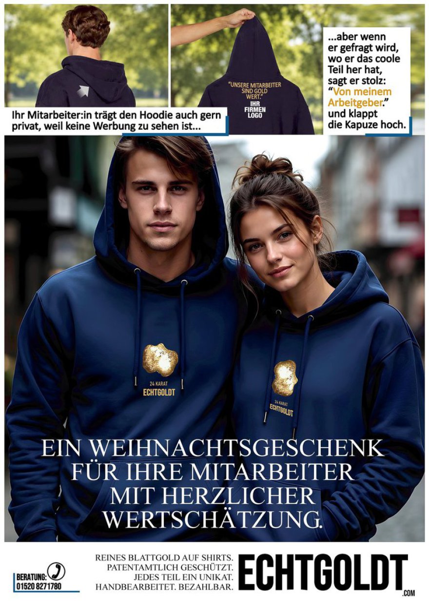 Echtgoldt das perfekte Geschenk für Mitarbeiter Weihnachtsgeschenk