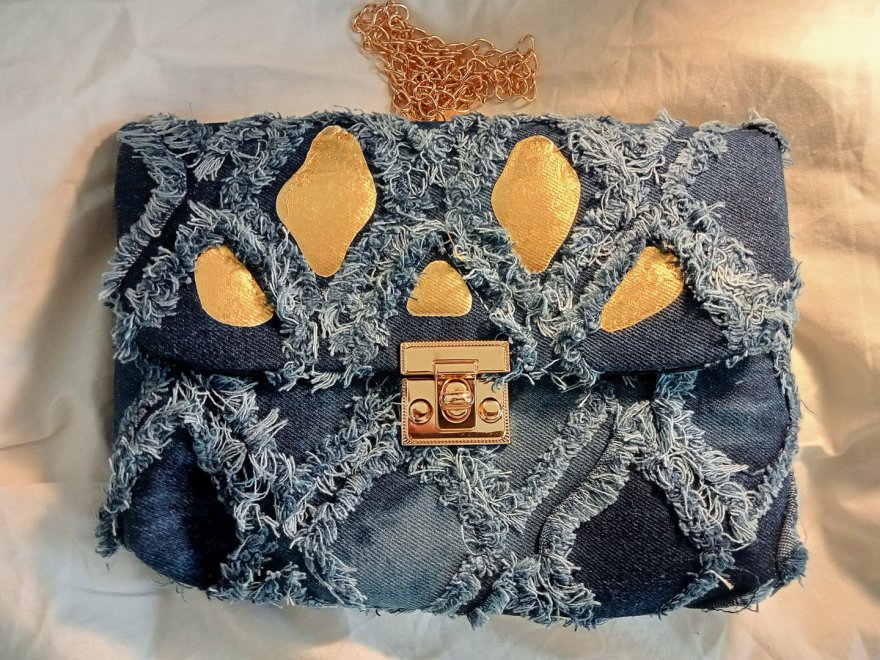 Echtgoldt by Julian Echtgoldt Clutch Tasche Damentasche 24 Karat real Gold