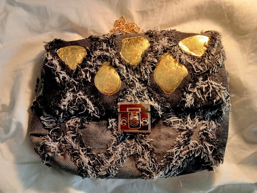 Echtgoldt by Julian Echtgoldt Clutch Tasche Damentasche 24 Karat real Gold