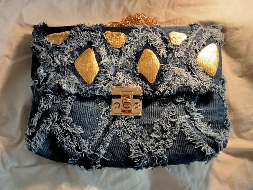 Echtgoldt by Julian Echtgoldt Clutch Tasche Damentasche 24 Karat real Gold